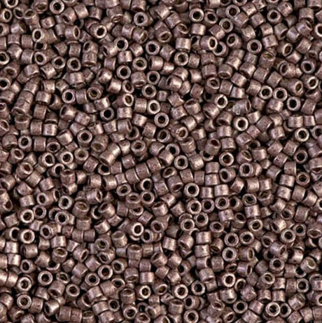 Duracoat Galvanized Matte Dark Mauve Miyuki Delica 11/0 DB1843F