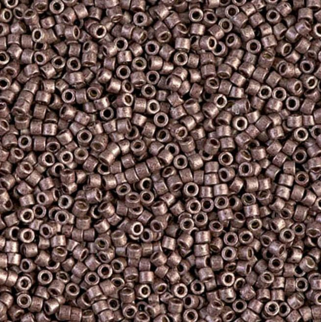 Duracoat Galvanized Matte Dark Mauve Miyuki Delica 11/0 DB1843F