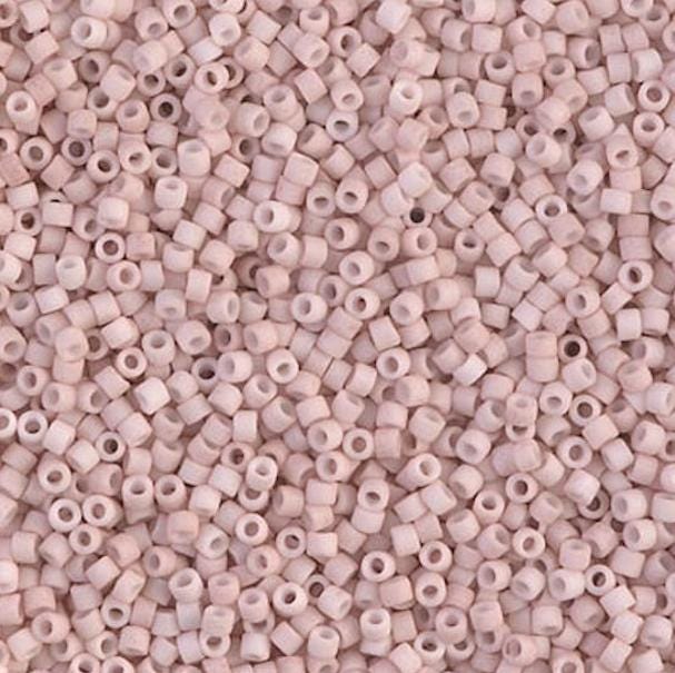 DB1515 11/0 Matte Opaque Pink Champagne Miyuki Delica