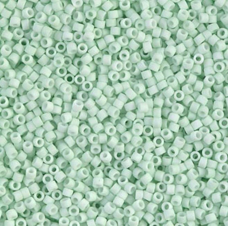 DB1516-1 11/0 Matte Opaque Light Mint Miyuki Delica