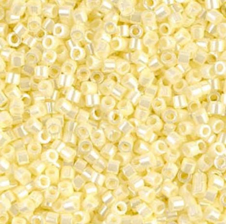DB1531-1 11/0 Opaque Pale Yellow Ceylon Miyuki Delica