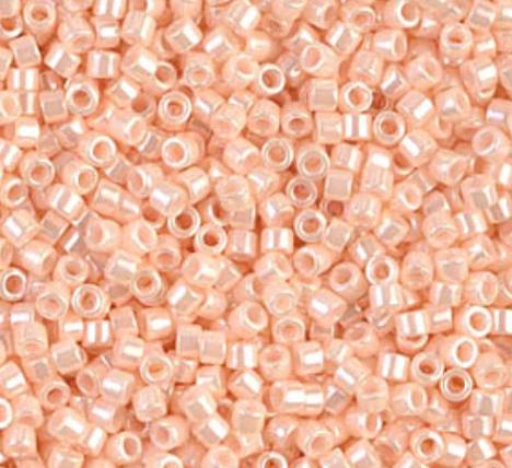DB1532 11/0 Opaque Light Peach Ceylon Miyuki Delica