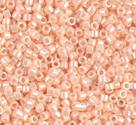 DB1532 11/0 Opaque Light Peach Ceylon Miyuki Delica