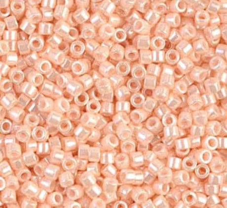 DB1532-1 11/0 Opaque Light Peach Ceylon Miyuki Delica