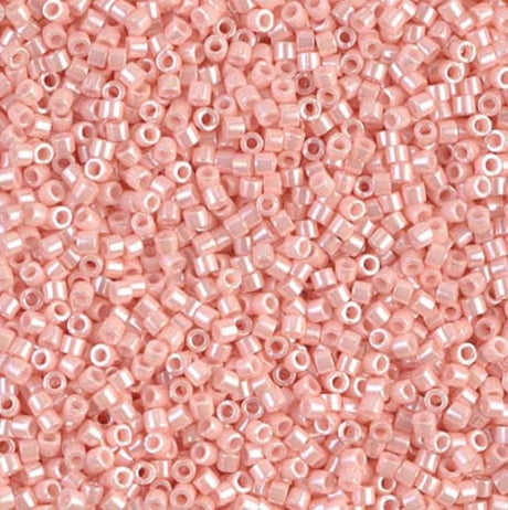DB1533-1 11/0 Opaque Light Salmon Ceylon Miyuki Delica