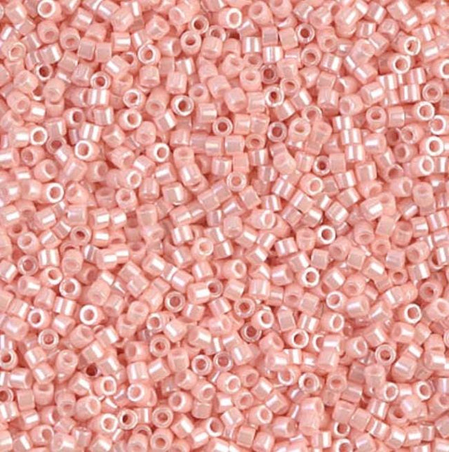 DB1533-1 11/0 Opaque Light Salmon Ceylon Miyuki Delica