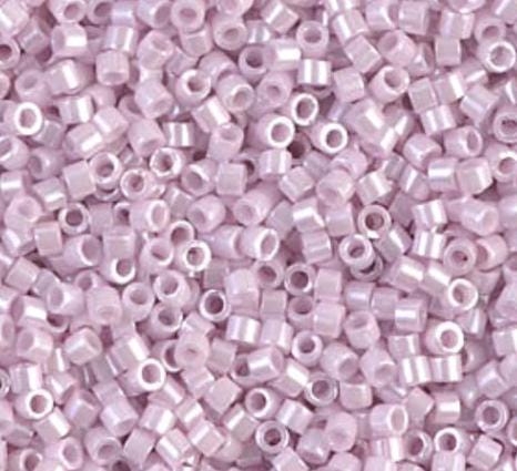 DB1534-1 11/0 Opaque Pale Rose Ceylon Miyuki Delica