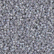 DB1579 11/0 Opaque Ghost Gray AB Miyuki Delica