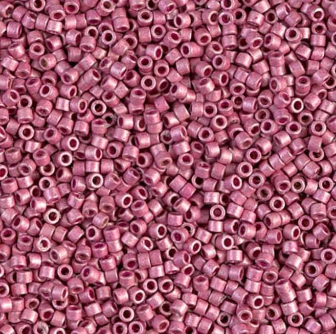 Duracoat Galvanized Matte Hot Pink Miyuki Delica 11/0 DB1840F