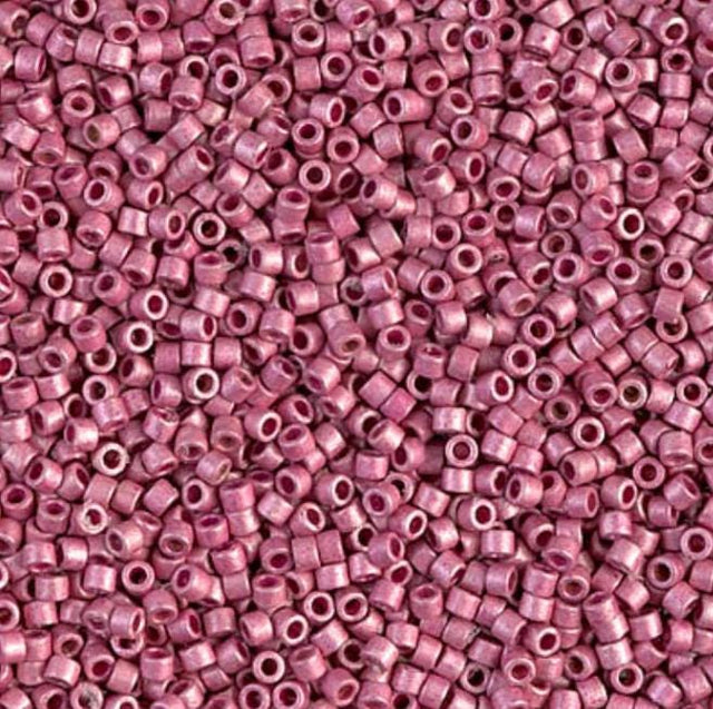Duracoat Galvanized Matte Hot Pink Miyuki Delica 11/0 DB1840F