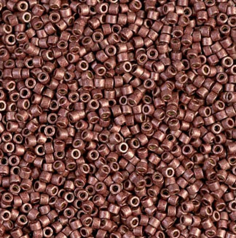 Duracoat Galvanized Matte Dark Berry Miyuki Delica 11/0 DB1842F