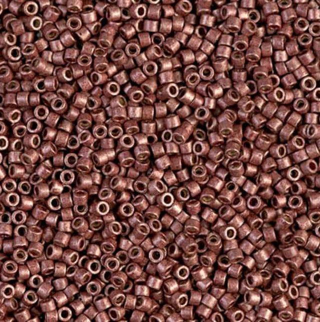 Duracoat Galvanized Matte Dark Berry Miyuki Delica 11/0 DB1842F