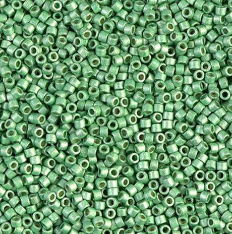 Duracoat Galvanized Matte Dark Mint Green Miyuki Delica 11/0 DB1844F