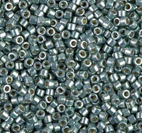 DB1846 11/0 Duracoat Galvanized Sea Foam, DB1846 Miyuki Delica-5 grams
