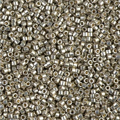 Duracoat Galvanized Light Pewter Miyuki Delica 11/0 DB1851