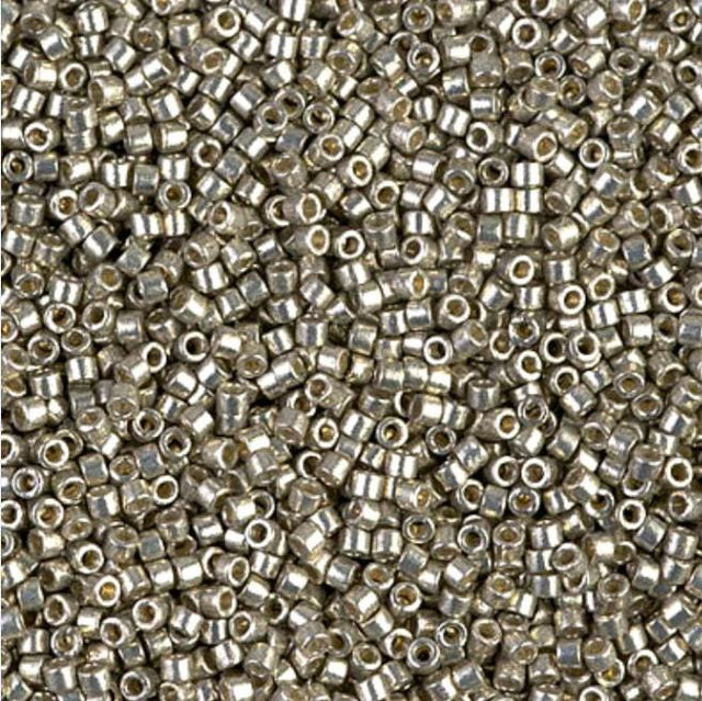 Duracoat Galvanized Light Pewter Miyuki Delica 11/0 DB1851