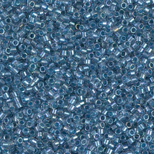Sparkling Sky Blue Crystal AB Miyuki Delica 11/0 DB1762