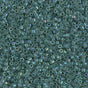 Forest Green Lined Opal AB Miyuki Delica 11/0 DB1768