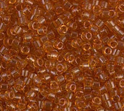 DB1101 11/0 Transparent Marigold Miyuki Delica