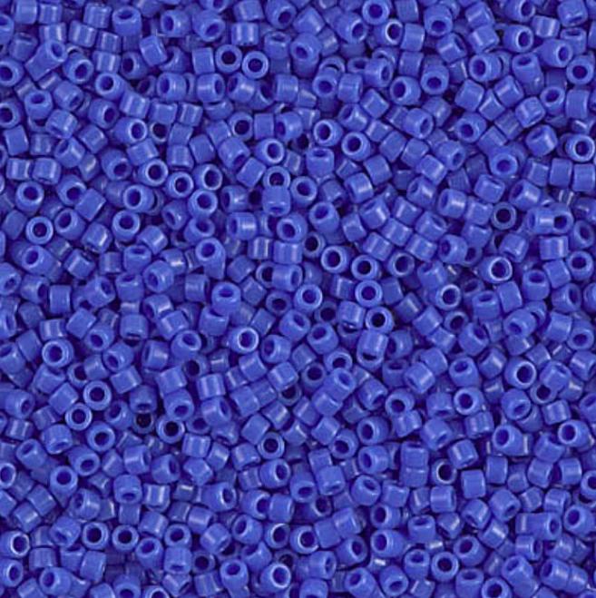 DB1138 11/0 Opaque Cyan Blue Miyuki Delica
