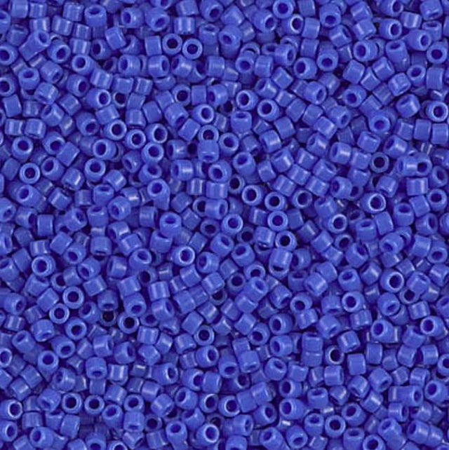DB1138 11/0 Opaque Cyan Blue Miyuki Delica