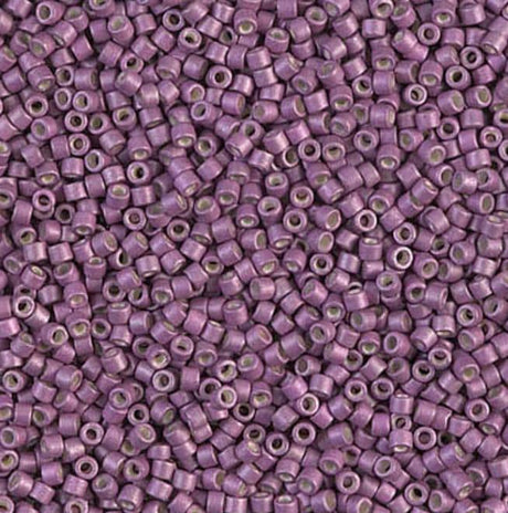DB1173 11/0 Galvanized Matte Magenta Miyuki Delica