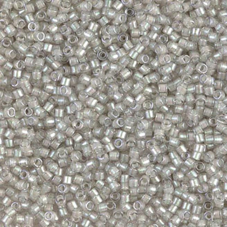 DB1711 11/0 Pearl Lined Gray Mist Miyuki Delica