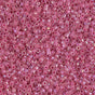 DB1742 11/0 Rose Lined Opal AB Miyuki Delica