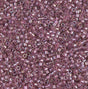 DB1745 11/0 Sparkling Antique Rose Lined Crystal AB Miyuki Delica