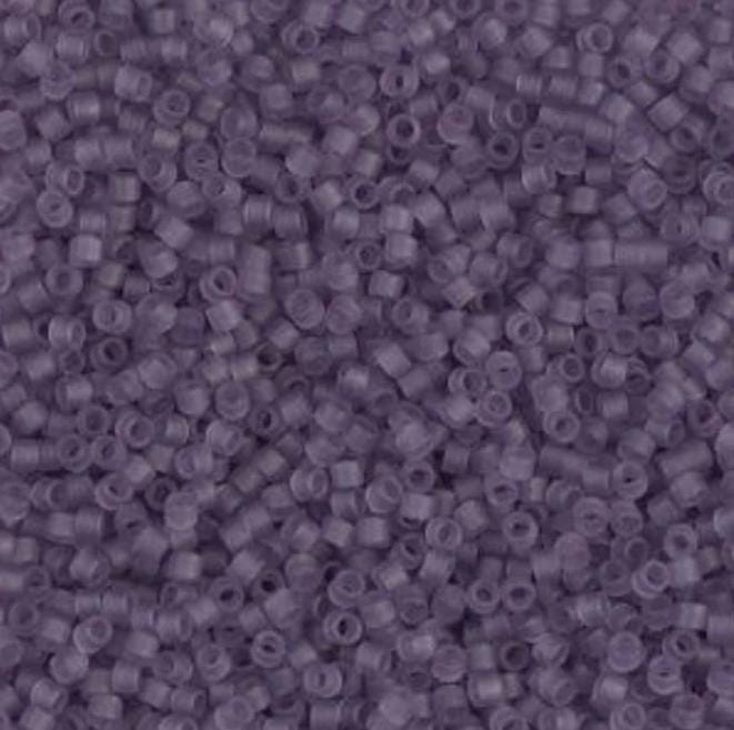 DB1265 11/0 Matte Transparent Light Amethyst Miyuki Delica