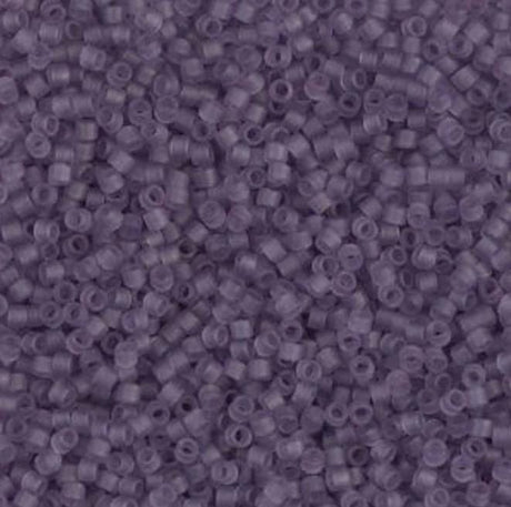 DB1265 11/0 Matte Transparent Light Amethyst Miyuki Delica