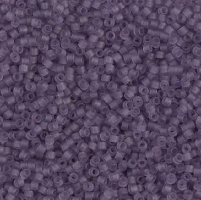 DB1265 11/0 Matte Transparent Light Amethyst Miyuki Delica