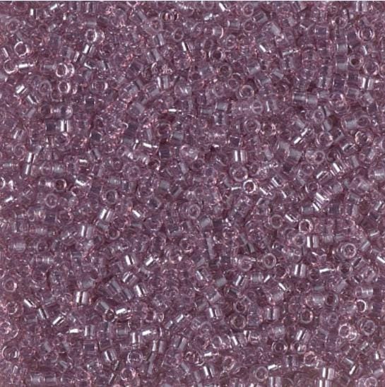 DB1893 11/0 Transparent Smoky Amethyst Luster Miyuki Delica