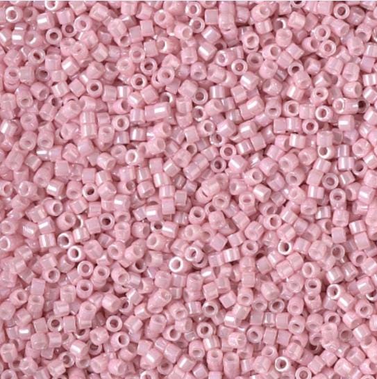 DB1907 11/0 Opaque Rosewater Luster Miyuki Delica