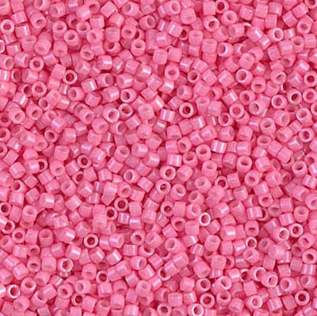 DB1371 11/0 Dyed Opaque Carnation Pink Miyuki Delica