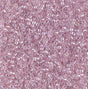 DB1472 11/0 Transparent Pale Rose Luster Miyuki Delica