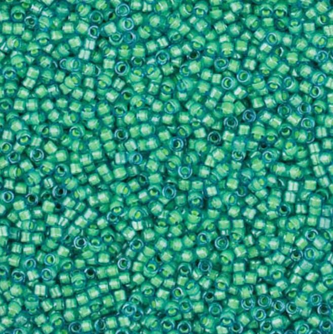 DB2053 11/0 Luminous Mermaid Green Miyuki Delica