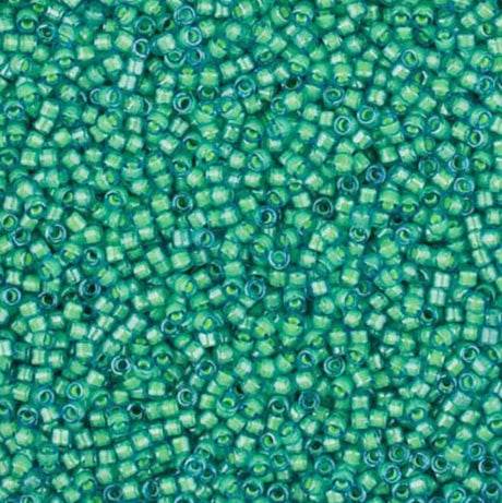 DB2053 11/0 Luminous Mermaid Green Miyuki Delica