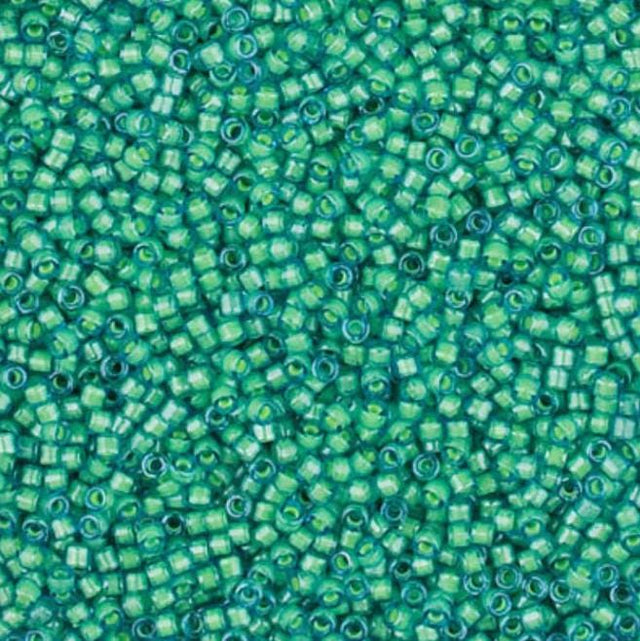 DB2053 11/0 Luminous Mermaid Green Miyuki Delica