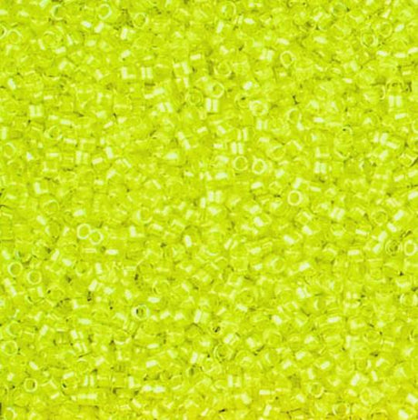 DB2031 11/0 Luminous Lime Aid Miyuki Delica