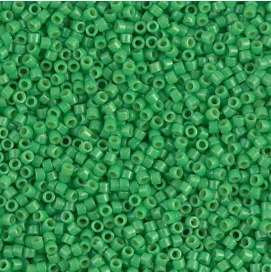 DB2126 11/0 Duracoat Opaque Fiji Green Miyuki Delica