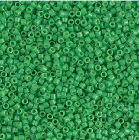 DB2126 11/0 Duracoat Opaque Fiji Green Miyuki Delica
