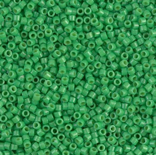 DB2126 11/0 Duracoat Opaque Fiji Green Miyuki Delica