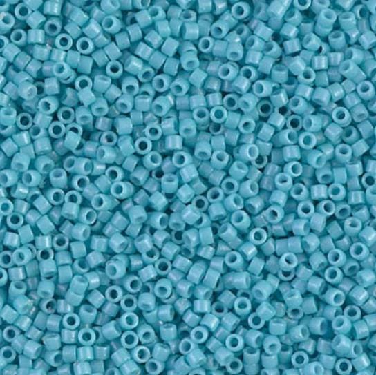 DB2128 11/0 Duracoat Opaque Nile Blue Miyuki Delica