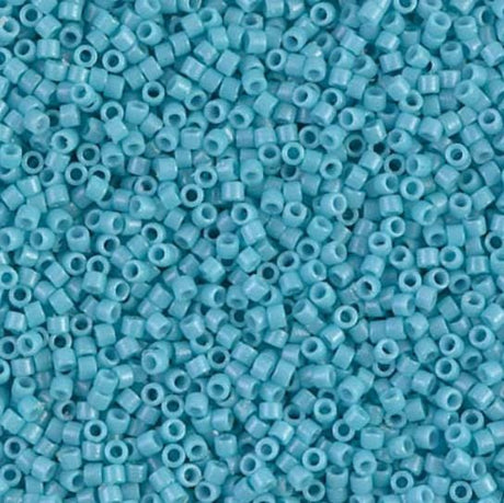 DB2128 11/0 Duracoat Opaque Nile Blue Miyuki Delica