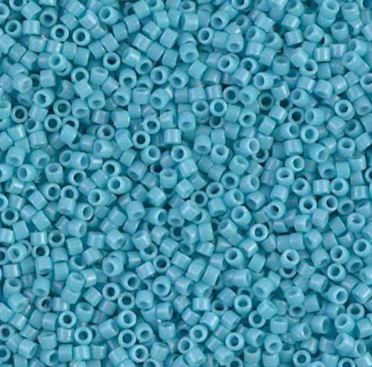 DB2128 11/0 Duracoat Opaque Nile Blue Miyuki Delica