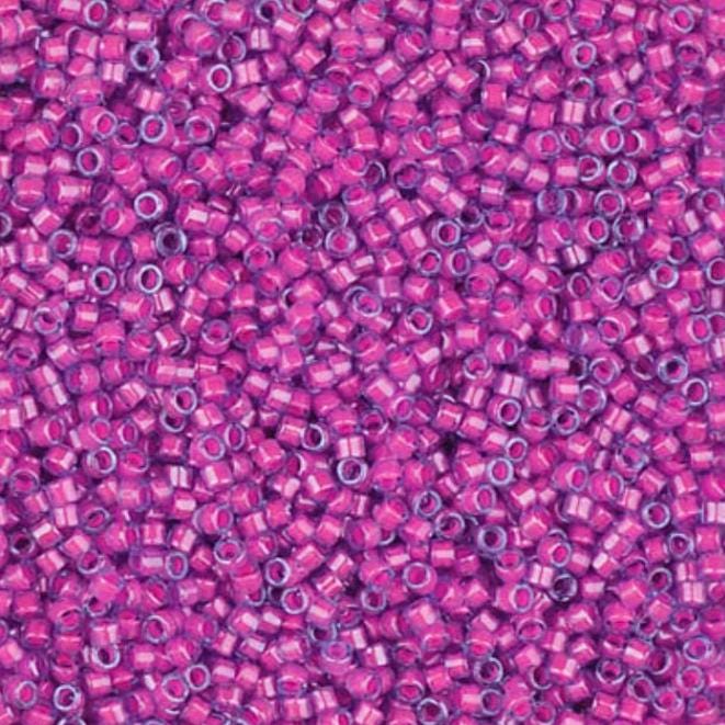 DB2049 11/0 Luminous Hot Pink Miyuki Delica