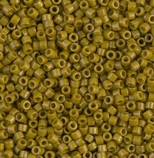 DB2141 11/0 Duracoat Opaque Spanish Olive Miyuki Delica