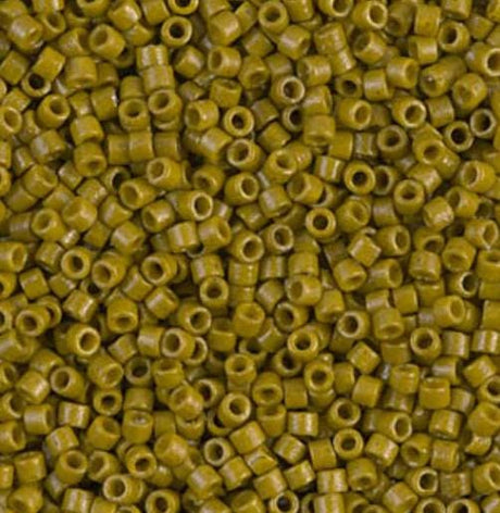 DB2141 11/0 Duracoat Opaque Spanish Olive Miyuki Delica