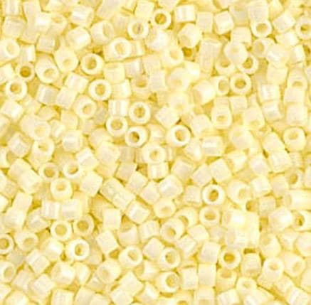 DB1491-1 11/0 Opaque Pale Yellow Miyuki Delica